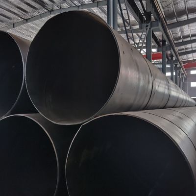 Customized Size Good Q235 Q345 A36 Pipe 6 Meter Round ERW Black Carbon Steel Pipe for Inspection