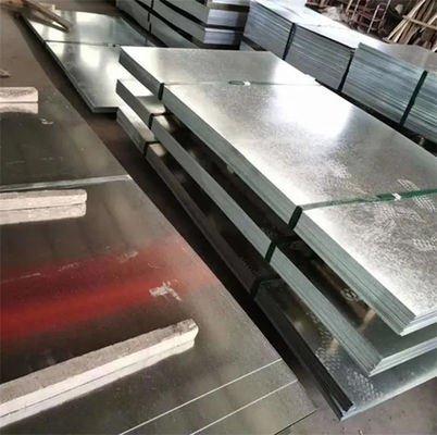 Galvanized Steel Sheet Metal Roof Tiles Wall 4FT X 8FT Sheets Zinc Coating 40- 600 GM/M2