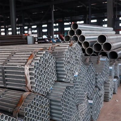 15mm Hot Dipped Gi Round Steel Tubing Pre Galvanized Steel Tube Processing Decoiling