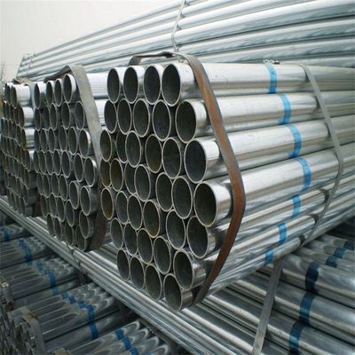 20mm Diameter S355 Galvanized Steel Pipe with Punching Processing and Zinc Coating