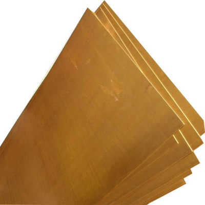Water Heater Brushed Copper C11000 Sheet Copper Sheet Brush Sheet Elongation 10-100