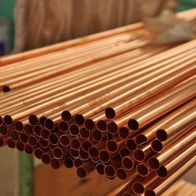 Direct Supply Tube C1020 C1100 C1221 C22000 C23000 Copper Pipe with 45-50 Elongation