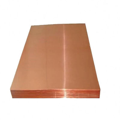 Red BYAS-121 1.2mm Cu ETP High Conductivity Pure Copper C10100 Cw004A Sheet Plate