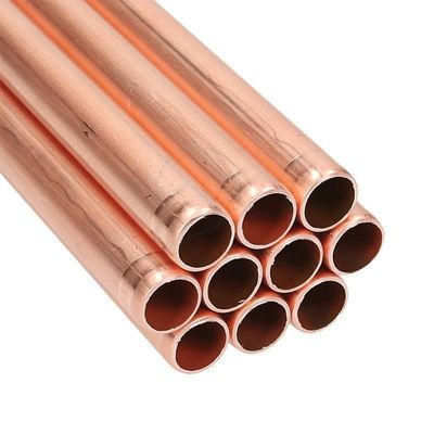 Round Copper Pipe Tube 1/4 3/8 20mm C70600 Cu90ni10 C71500 C17510 Heat Exchanger