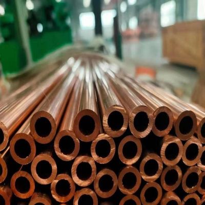 Round Copper Pipe Tube 1/4 3/8 20mm C70600 Cu90ni10 C71500 C17510 Heat Exchanger