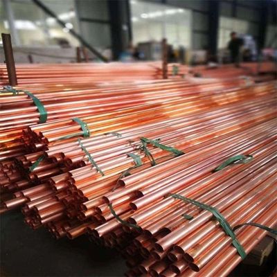 Round Copper Pipe Tube 1/4 3/8 20mm C70600 Cu90ni10 C71500 C17510 Heat Exchanger