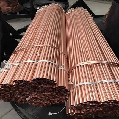 Outlet ASTM B 819 Copper Straight Tube for Medical Usage Elongation 45-50 Hardness 35-45