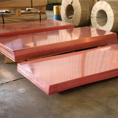 Red Copper C11500 C11600 C12000 Direct Supply Raw Industrial Material Flat Sheet Plate