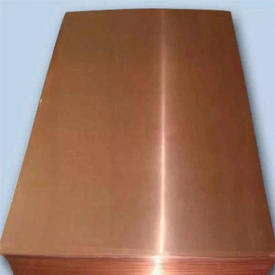 High Ts MPa 22-25 Red Copper Plate with 99.99% Purity and Melting Point 1083 ordm