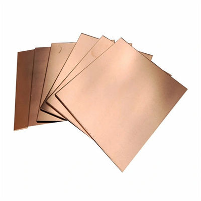High Ts MPa 22-25 Red Copper Plate with 99.99% Purity and Melting Point 1083 ordm