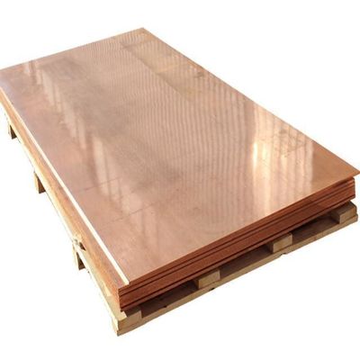 Direct Supply C11500 C11600 C12000 Raw Red Copper Industrial Material Flat Sheet Plate