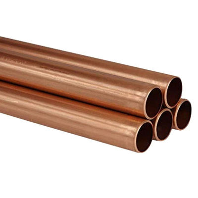 Refrigeration Copper Tube Coil for Air Conditioner Round Wall Thickness 0.3mm-20mm