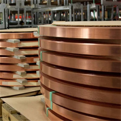 Soft Copper Strip ETP Copper Strip C10100 C10300 Tape T2 for 0.01mm-1mm Thickness and 2-2500mm Width