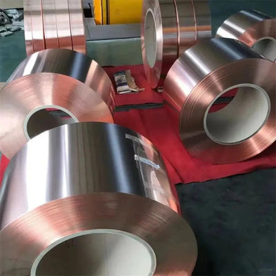 Soft Copper Strip ETP Copper Strip C10100 C10300 Tape T2 for 0.01mm-1mm Thickness and 2-2500mm Width