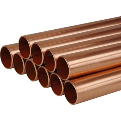 Sample Metal Seamless Tube Straight Pipe /Copper Pipe Od 1/2" 3/4" Copper Round Tubes