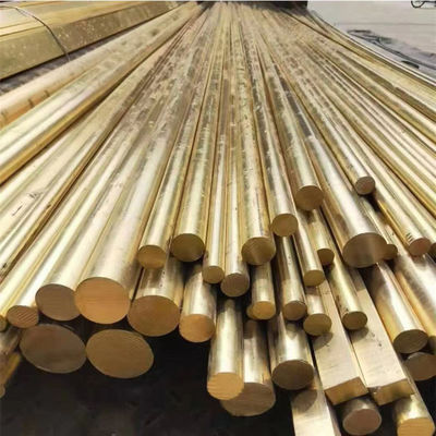 35mm Diameter Round Brass Rod C18150 2mm Hardness 35-45 99.9 Pure C11000 Solid Copper Bar