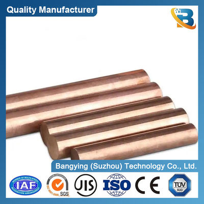 Thermal Processing Temperature C35-45 C1100 99.95% Pure Copper Rod with Hardness 35-45