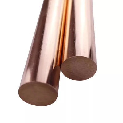 Thermal Processing Temperature C35-45 C1100 99.95% Pure Copper Rod with Hardness 35-45