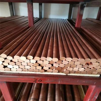 C1100 T2 Copper Rod Bar 99.9% 99.5% Brass Material Round Bar for Customized Needs