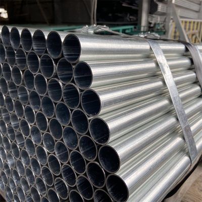 Pre Galvanized Round Galvanised Steel Tube Structure Pipe for DX51D DX52D Q195 Q235