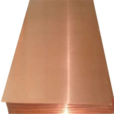 4mm-2500mm Solid Copper Plate Welding C28000 C26800 C26000 Sheet with Customization