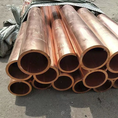 Alloy Seamless C10100 C12200 1/4" Pipe 28mm ASTM B280 Soft Copper Tube for Suppliers