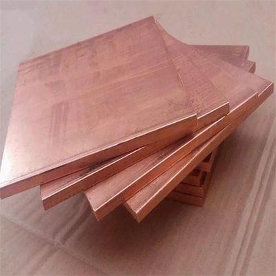 Copper Plate 0.5mm 1mm Thick Polished Surface C1100 Silver Plated Sheet for Electrolytic