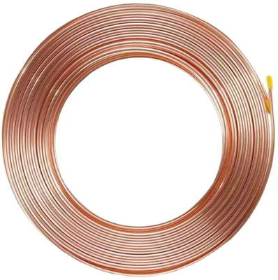 ASTM B280 B111 B152 C11000 C12200 C10100 C10200 Copper Bright Seamless Tube Copper Tube
